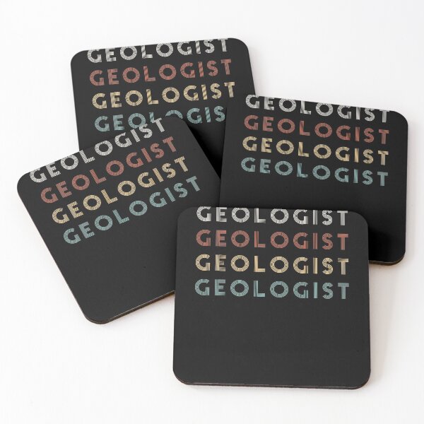Item preview, Geologist Repeated Retro Design designed and sold by MadPanda.