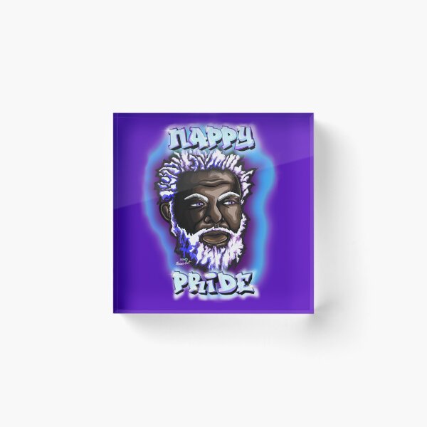Item preview, Nappy Pride: SexyFox Blue & Purple Mi Familia Series  designed and sold by Maximus Gaut.
