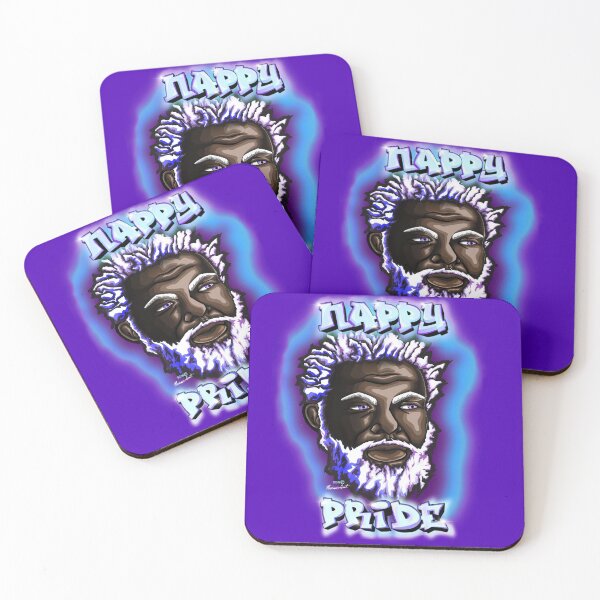 Item preview, Nappy Pride: SexyFox Blue & Purple Mi Familia Series  designed and sold by Maximus Gaut.