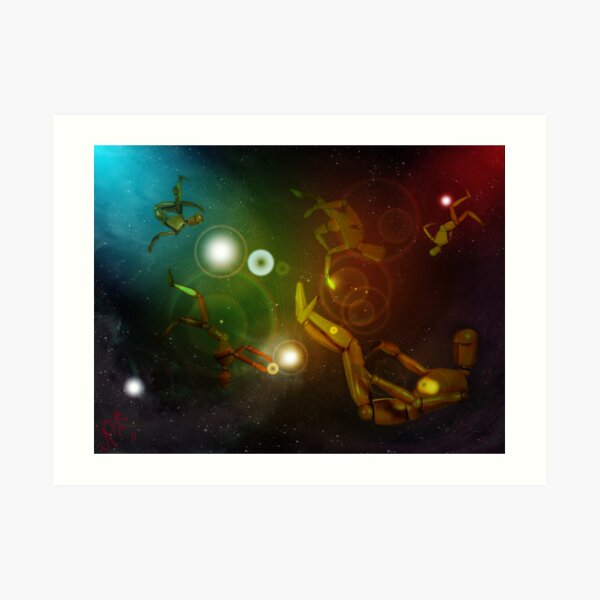 Lost In Space...Creatures Art Print