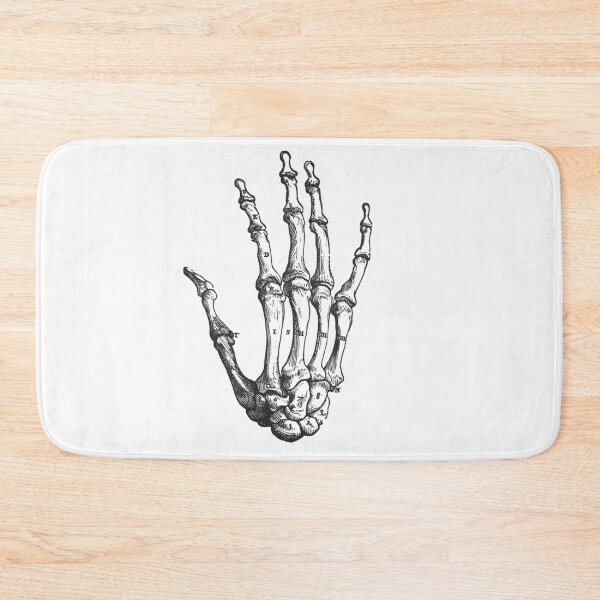 Item preview, Skeleton Hand anatomical drawing illustration designed and sold by BoldDuck.