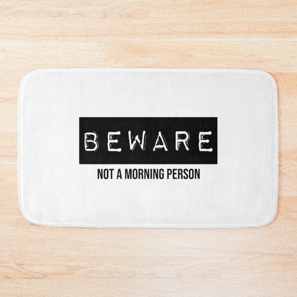 Item preview, Beware: Not a Morning Person designed and sold by quoteedesigns.