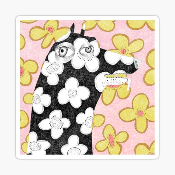 Wallpaper dog Sticker