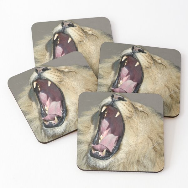 Item preview, Yawning lion. designed and sold by Jurie Maree.