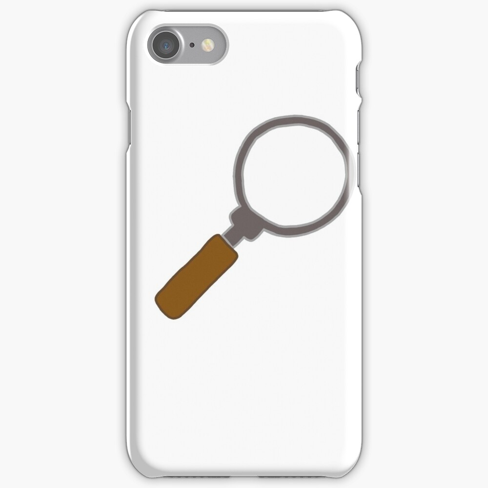 "Magnifying Glass" iPhone Case & Cover by dottiem Redbubble