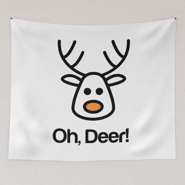 Item preview, Oh, Deer funny design designed and sold by disruptedvibes.