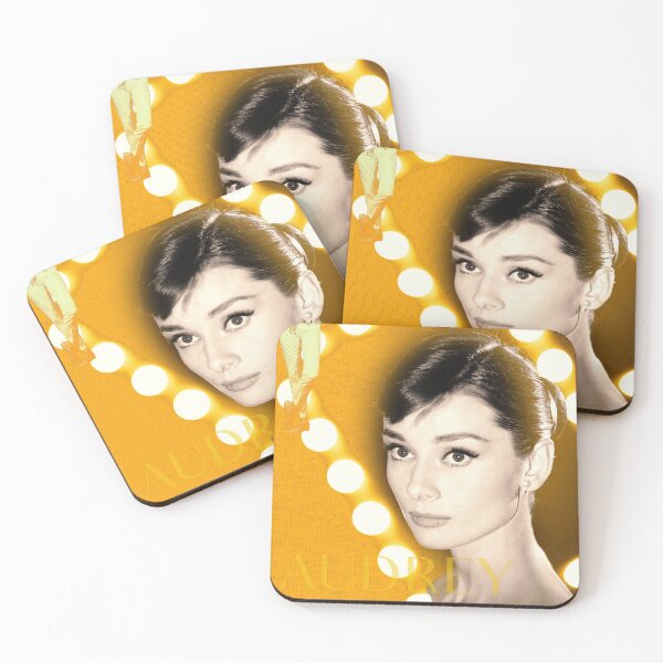 Item preview, Golden Audrey - Portrait Collage designed and sold by STYLE + EXPRESSION.