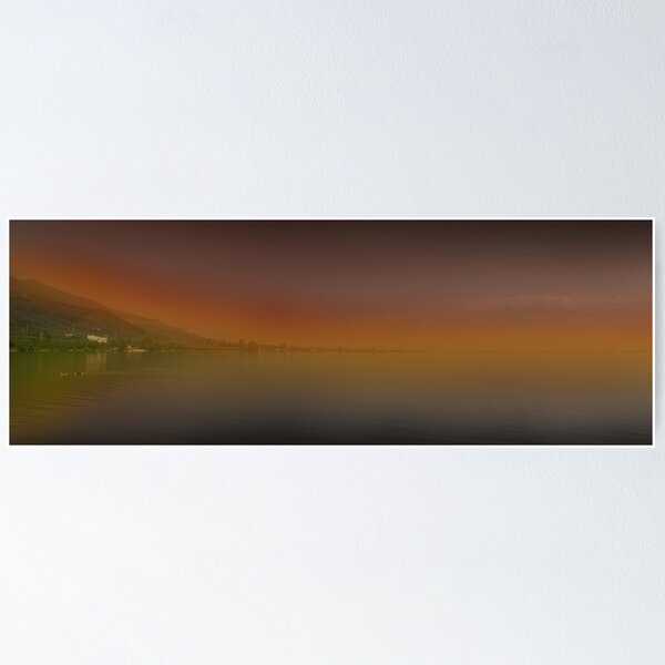 Item preview, sunset iznik lake designed and sold by Mustafa UZEL.