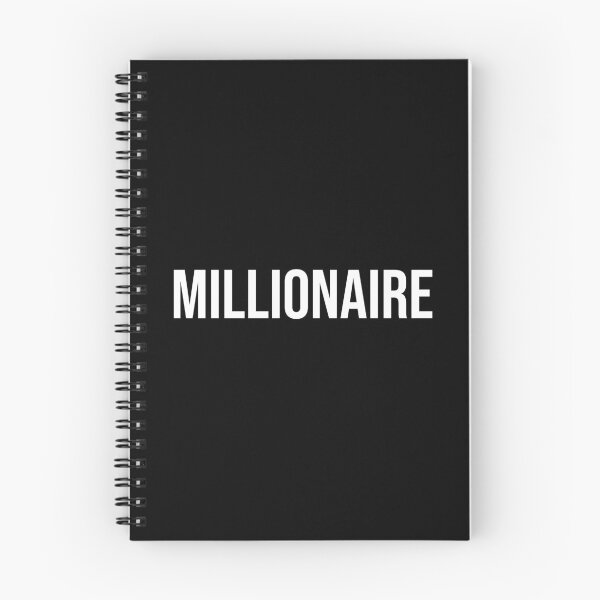 Item preview, Millionaire | Typography designed and sold by rsty11.