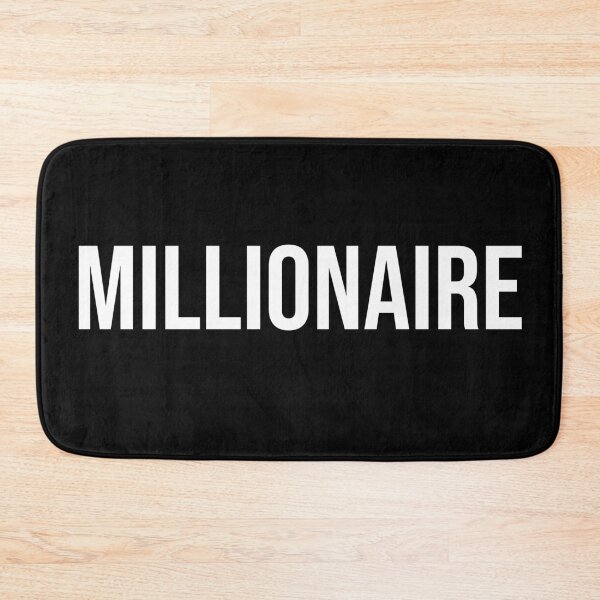 Item preview, Millionaire | Typography designed and sold by rsty11.