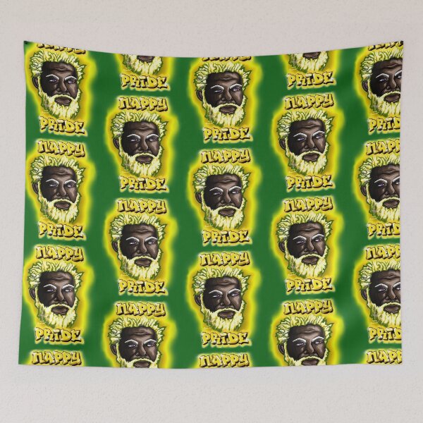 Item preview, Nappy Pride: SexyFox Green & Gold Mi Familia Series  designed and sold by Maximus Gaut.
