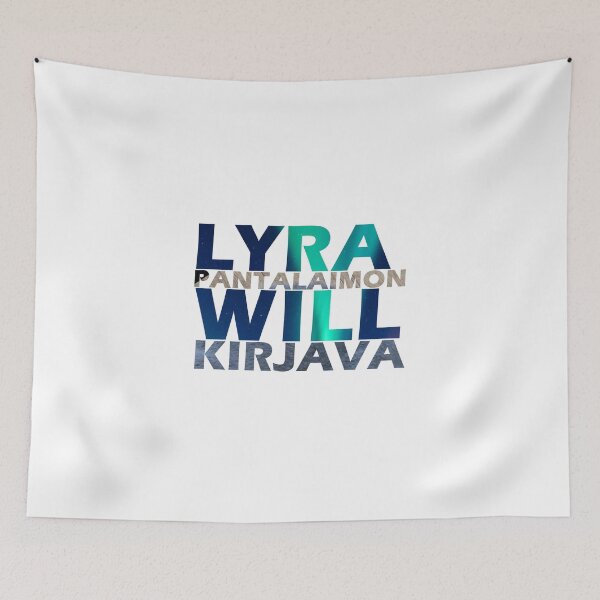 Item preview, Lrya, Pantalaimon, Will & Kirjava designed and sold by thebowtrucklesh.