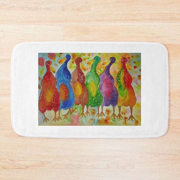 Item preview, Colourful Quirky Ducks designed and sold by Casimirasart.