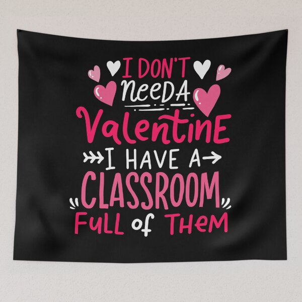 Item preview, Teacher Valentine's Day designed and sold by 4tomic.
