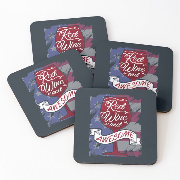 Item preview, Red Wine and Awesome designed and sold by EdifyEra.
