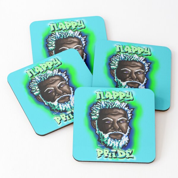 Item preview, Nappy Pride: SexyFox Green & Blue Mi Familia Series  designed and sold by Maximus Gaut.
