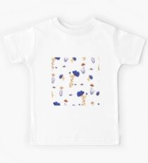 flowers watercolor Kids Tee