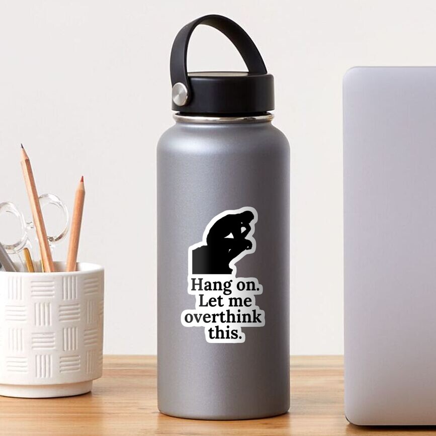 Hang on. Let me overthink this. Black Sticker