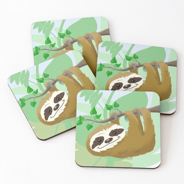Item preview, Happy Tree Sloth designed and sold by MikePaulArt.