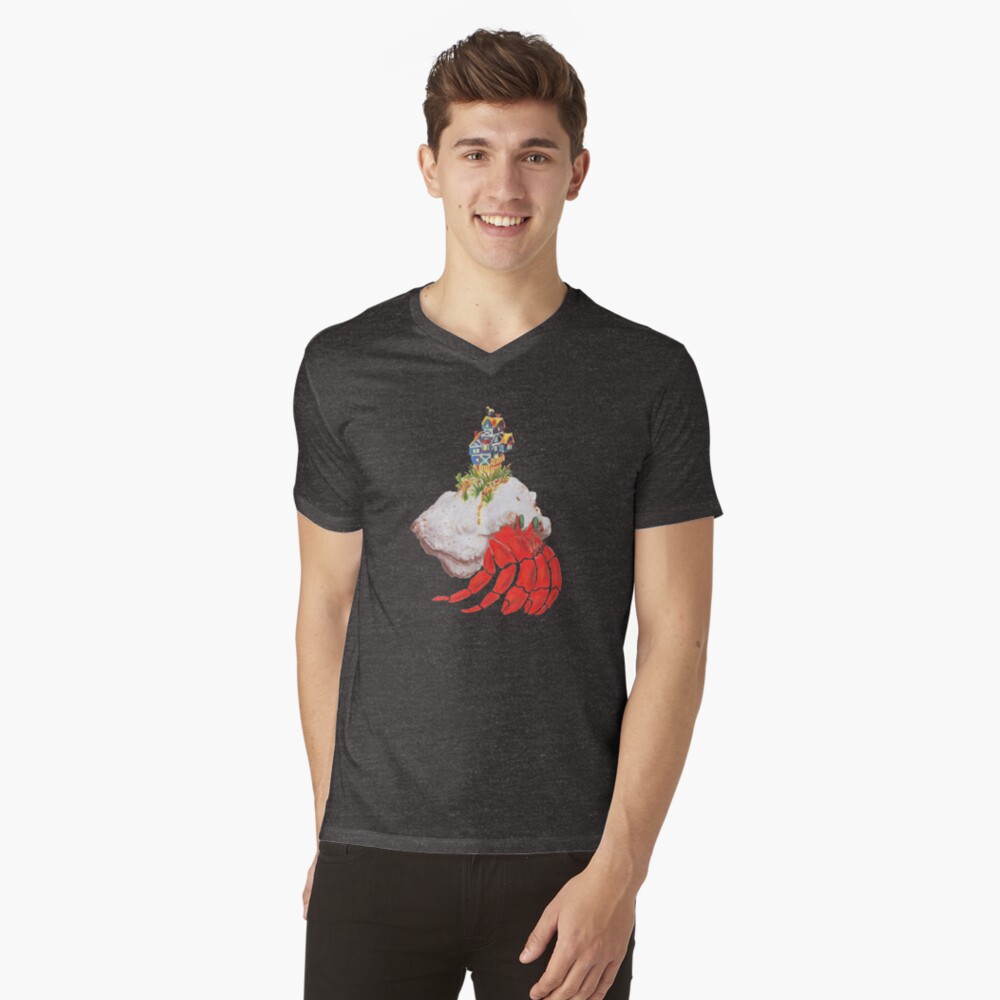 Item preview, V-Neck T-Shirt designed and sold by Gypsopani.