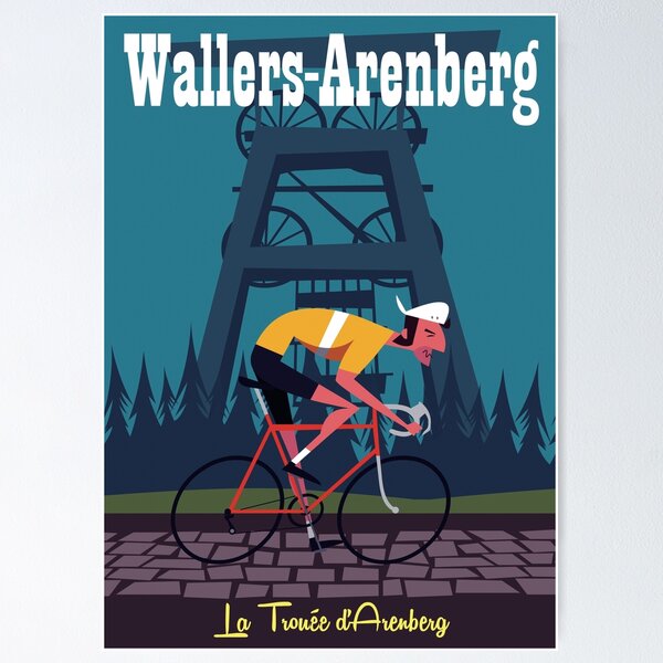 Item preview, Wallers Arenberg poster designed and sold by GAGodel.