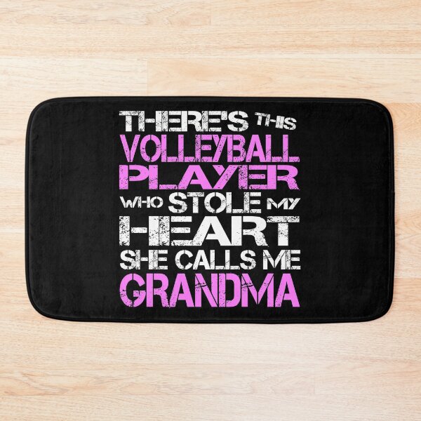 Item preview, There's This Volleyball Player Who Stole My Heart She Calls Me Grandma designed and sold by nikkidawn74.