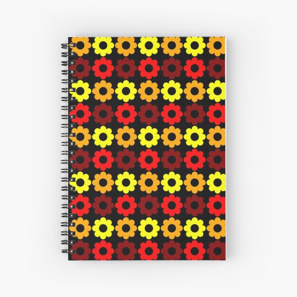Retroflower Spiralblock