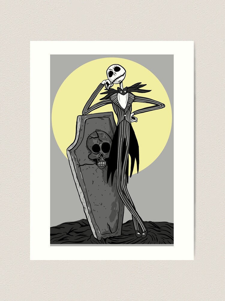 Jack Skellington Art Print