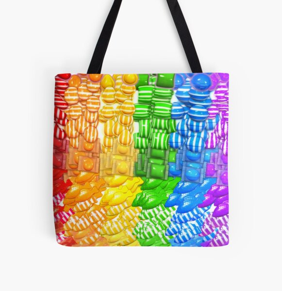 Sugarcrush Multicolor Design Tote Bag