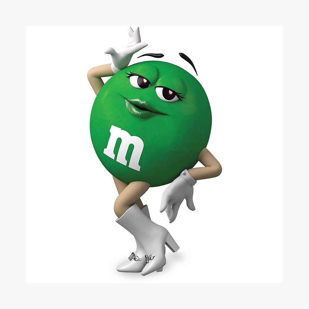 Green M&M