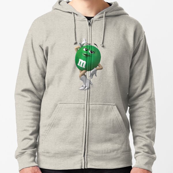 Green m&m clearance hoodie