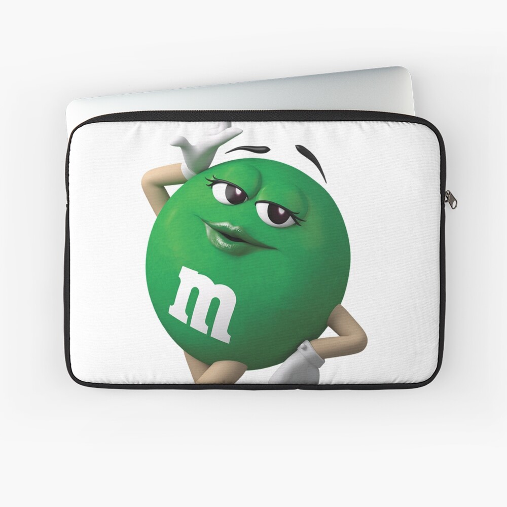 Green M&M Zipper Pouch for Sale by Gibbyfromicarly