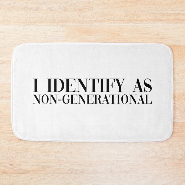 Item preview, I identify as non-generational designed and sold by Elizabeth Tibbe.