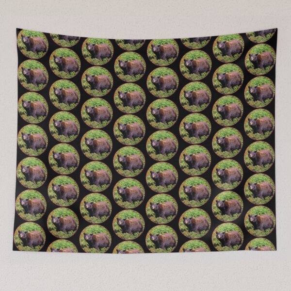 Item preview, Black Bear at Mt. Rainier National Park designed and sold by AvocaSpring.