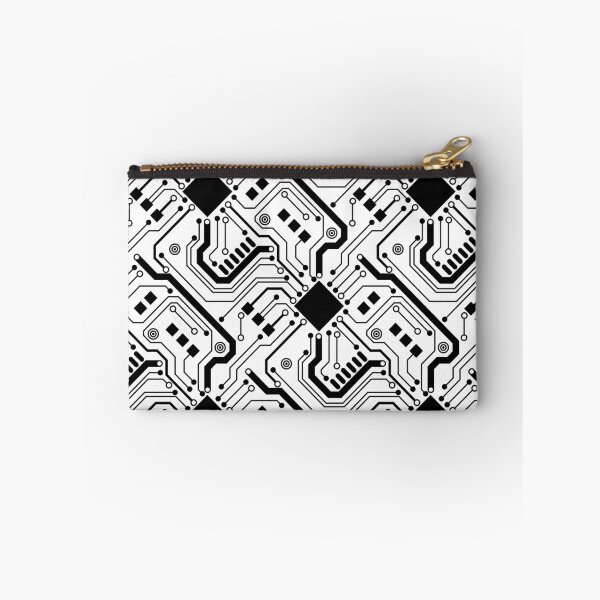 Item preview, Printed Circuit Board - Black on White designed and sold by Hodgepodge Bricolage.
