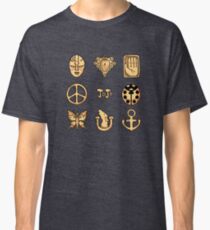 Camiseta clásica Emblemas extraños