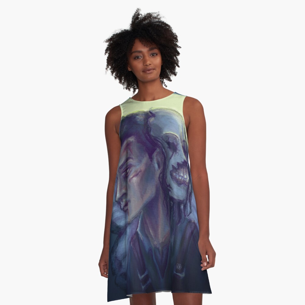 Item preview, A-Line Dress designed and sold by Gypsopani.