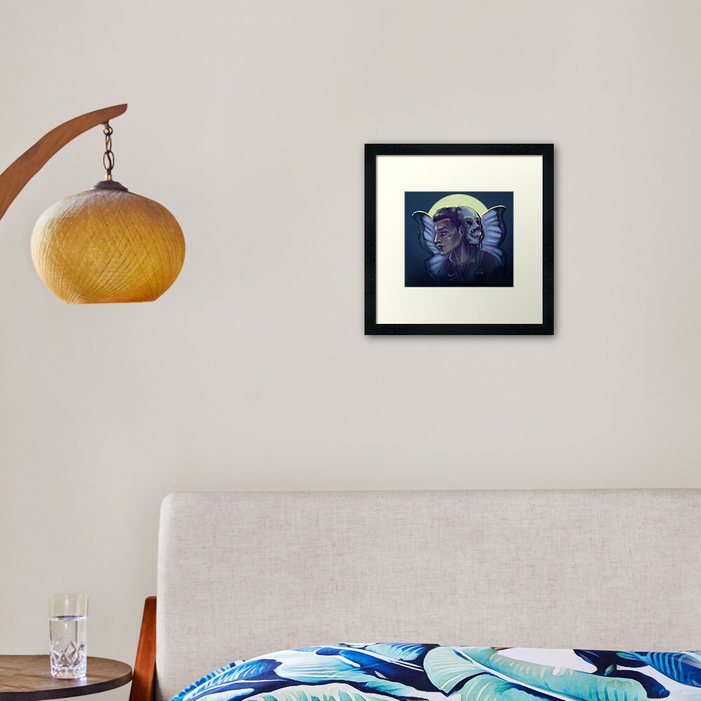 Item preview, Framed Art Print designed and sold by Gypsopani.