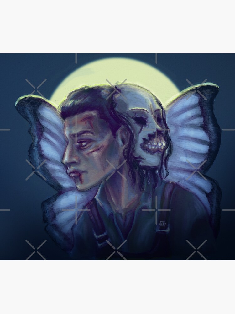 Thumbnail 3 of 3, Sticker, Butterfly effect designed and sold by Gypsopani.