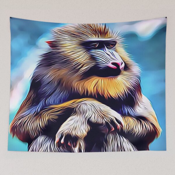 Item preview, Mandrill Baboon designed and sold by Sunleil.
