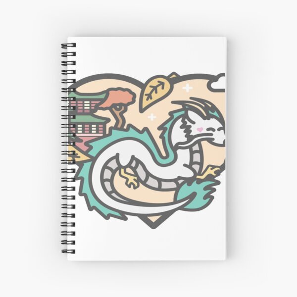 dragon ghibli Cahier à spirale
