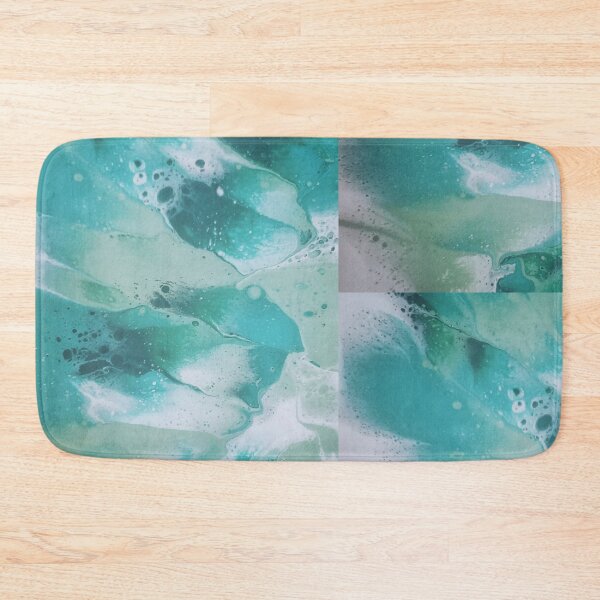 Artikelvorschau, The Green Dip 2 - Abstrakte Acrylkunst entworfen und verkauft von AHobbyAJob.