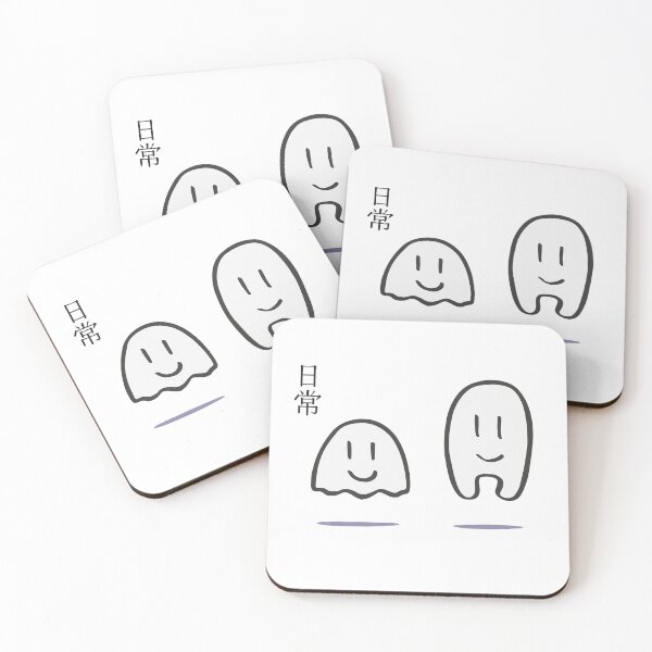 Item preview, Nichijou - Happy Ghosts designed and sold by HayTim.