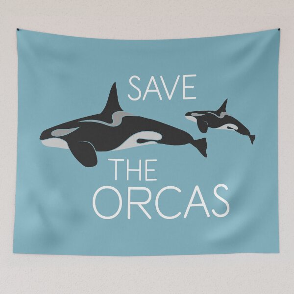 Item preview, Save the orcas designed and sold by portokalis.