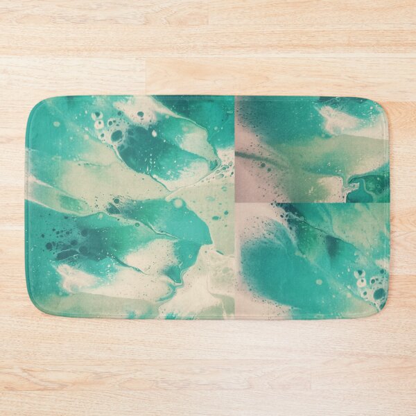 Artikelvorschau, The Green Dip 3 - Abstrakte Acrylkunst entworfen und verkauft von AHobbyAJob.