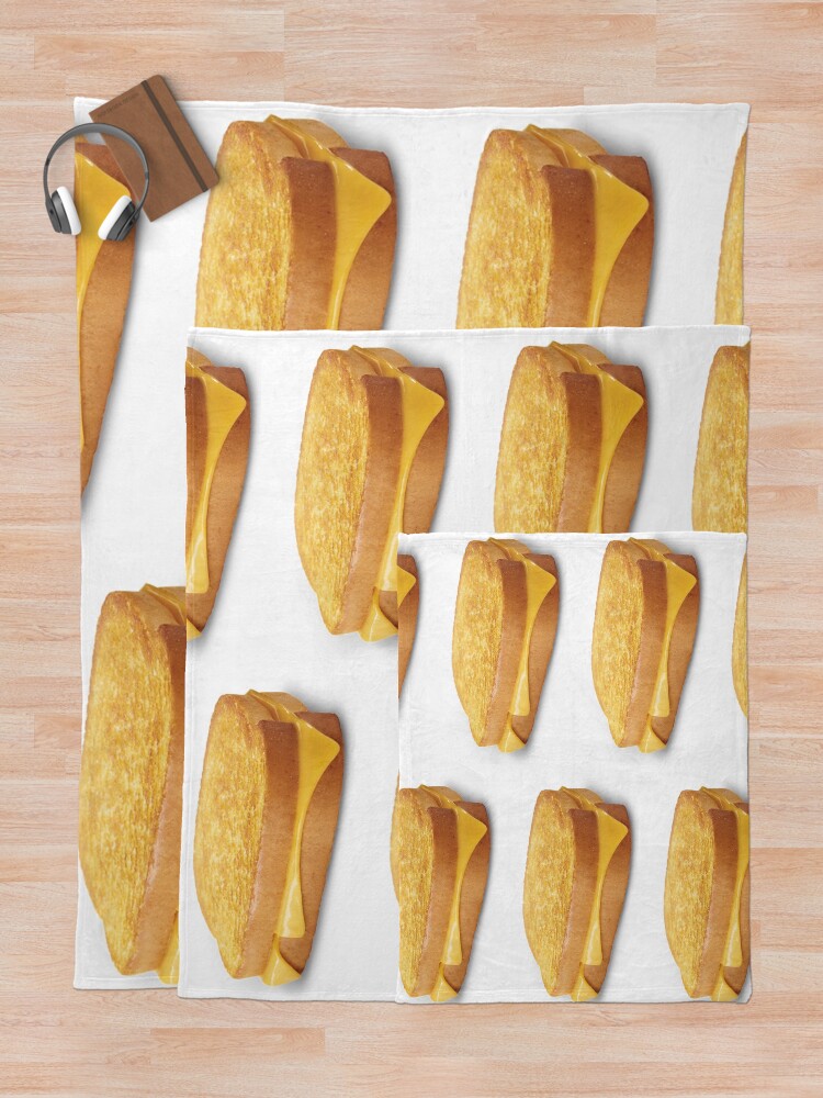 "Grilled Cheese Sandwich" Throw Blanket for Sale by kbeck15 Redbubble