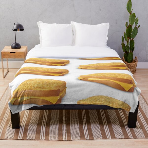 "Grilled Cheese Sandwich" Throw Blanket for Sale by kbeck15 Redbubble