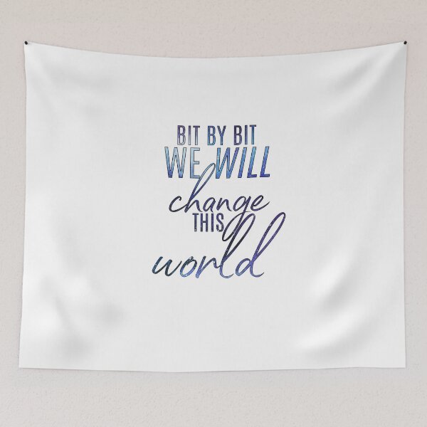 Item preview, HTTYD-Inspired "We Will Change This World" designed and sold by mulberrydragon.