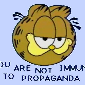 Artwork thumbnail, you are not immune to propaganda by PigSucculent