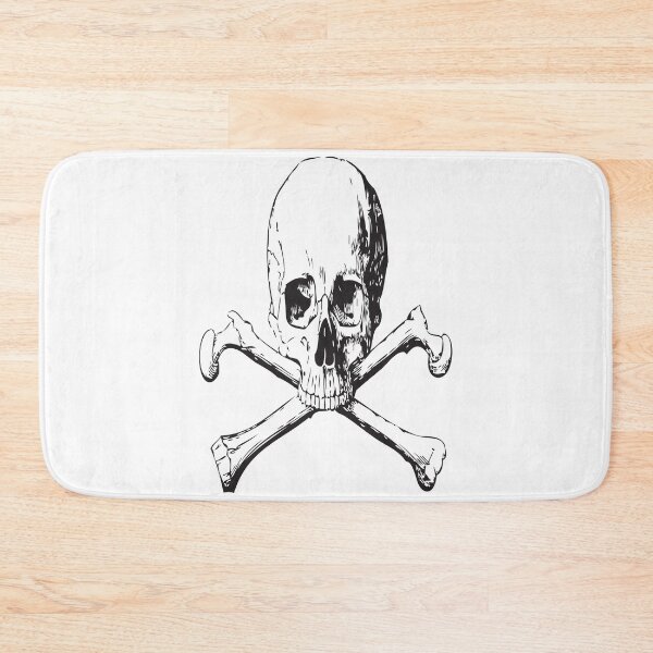Item preview, SKULL AND CROSSBONES Pop Art designed and sold by Bruce ALMIGHTY Baker.